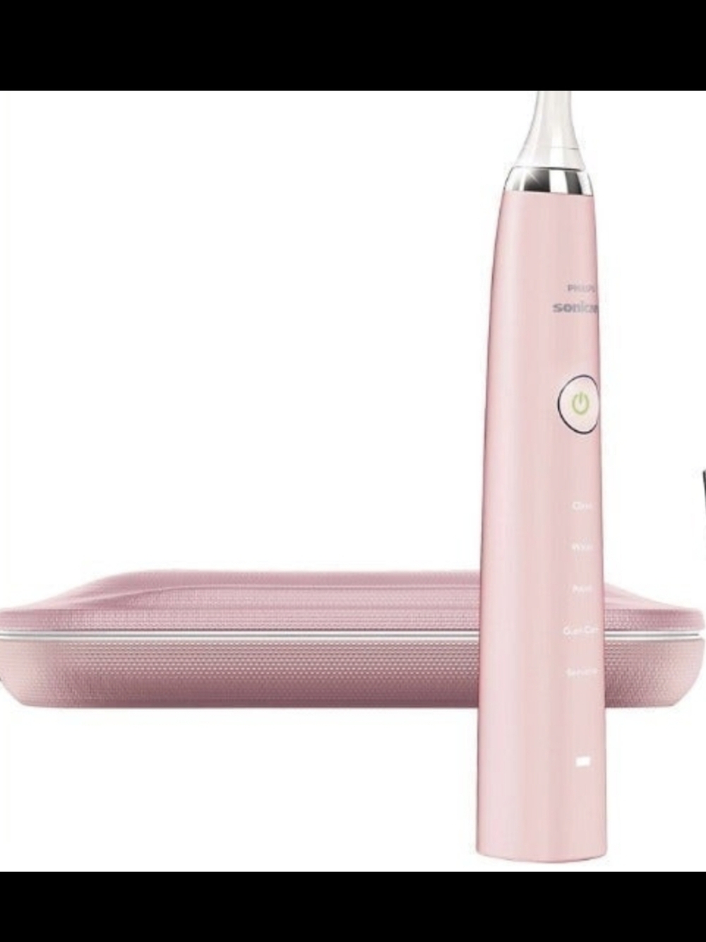 Philips Pink Electric Sonic Toothbrush with Travel Case